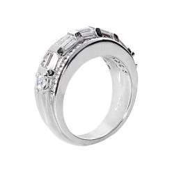 18K White Gold Ladies Diamond Ring 2.15ct -Fashion Accessories Shop 18k gold ladies diamond ring 215ct p 32648 back white 20220426