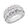 18K White Gold Ladies Diamond Ring 2.49ct