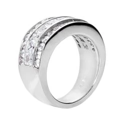 18K White Gold Ladies Diamond Ring 2.82ct 8 18K White Gold Ladies Diamond Ring 2.82ct -Fashion Accessories Shop 18k gold ladies diamond ring 282ct p 32862 back white 20220420 20220426