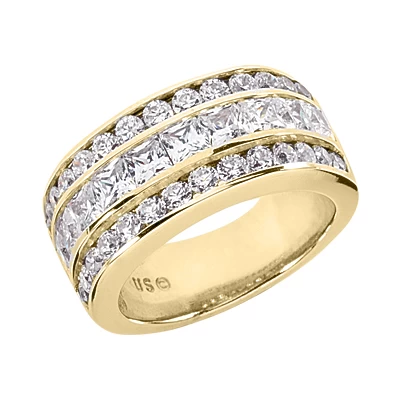 18K White Gold Ladies Diamond Ring 2.82ct 4 18K White Gold Ladies Diamond Ring 2.82ct - Image 2
