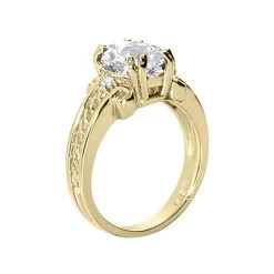 18K White Gold Ladies Diamond Ring 3.05ct -Fashion Accessories Shop 18k gold ladies diamond ring 305ct p 32480 back yellow 20220426