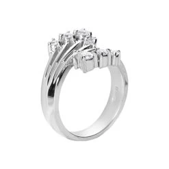 18K White Gold Right Hand Diamond Ladies Ring 0.42ct 16.3mm -Fashion Accessories Shop 18k gold right hand diamond ladies ring 042ct p 31607 back white 20220426