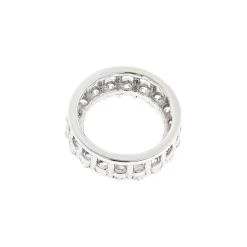 18K White Gold Round Diamond Circle Of Love Pendant 0.32ct -Fashion Accessories Shop 18k gold round diamond circle of love pendant 032ct p 5663 backwh