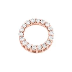 18K White Gold Round Diamond Circle Of Love Pendant 0.32ct -Fashion Accessories Shop 18k gold round diamond circle of love pendant 032ct p 5663 ro