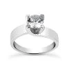 18K White Gold Round Diamond Engagement Ring 0.75ct 4.45mm -Fashion Accessories Shop 18k gold round diamond engagement ring 075ct p 34068 white 20220426