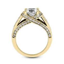 18K White Gold Round Diamond Engagement Ring 1.16ct -Fashion Accessories Shop 18k gold round diamond engagement ring 116ct p 34614 additional yellow
