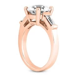 18K White Gold Round Diamond Engagement Ring Set 1.23ct -Fashion Accessories Shop 18k gold round diamond engagement ring set 123ct p 30027 additional rose