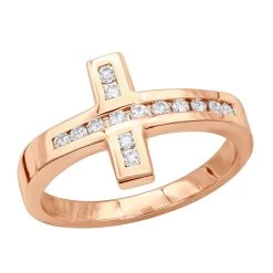 18K White Gold Round Diamond Ladies Ring 0.28ct -Fashion Accessories Shop 18k gold round diamond ladies ring 028ct p 32132 ro