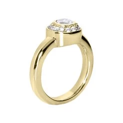 Thin 18K White Gold Round Diamond Ladies Ring 0.71ct -Fashion Accessories Shop 18k gold round diamond ladies ring 071ct p 32986 back yellow 20220420 20220426