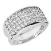 18K White Gold Round Diamond Ladies Ring 1.76ct 10.8mm -Fashion Accessories Shop 18k gold round diamond ladies ring 176ct p 32708 white 20220426