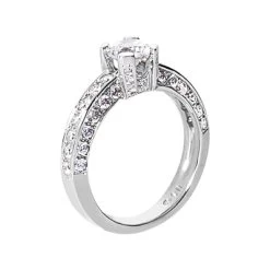 18K White Gold Round Diamond Ladies Ring 1.83ct 4.1mm 8 18K White Gold Round Diamond Ladies Ring 1.83ct 4.1mm -Fashion Accessories Shop 18k gold round diamond ladies ring 183ct p 32796 back white 20220420 20220426