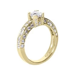 18K White Gold Round Diamond Ladies Ring 1.83ct 4.1mm 9 18K White Gold Round Diamond Ladies Ring 1.83ct 4.1mm -Fashion Accessories Shop 18k gold round diamond ladies ring 183ct p 32796 back yellow 20220420 20220426