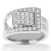 18K White Gold Round Diamond Ladies Ring 1ct 12.2mm -Fashion Accessories Shop 18k gold round diamond ladies ring 1ct p 32298 white 20220420 20220426
