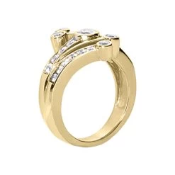 18K White Gold Round Diamond Right Hand Ladies Ring 0.75ct -Fashion Accessories Shop 18k gold round diamond right hand ladies ring 075ct p 31571 back yellow 20220426