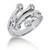 18K White Gold Round Diamond Right Hand Women's Ring 0.60ct -Fashion Accessories Shop 18k gold round diamond right hand womens ring 060ct p 31603