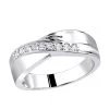 18K White Gold Women's Diamond Wedding Ring 0.27ct -Fashion Accessories Shop 18k gold womens diamond wedding ring 027ct p 30941 wh