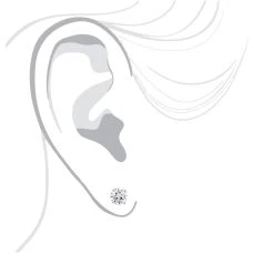 2ct Round Cut Diamond Platinum Stud Earrings -Fashion Accessories Shop 2ct round cut diamond platinum stud earrings bod