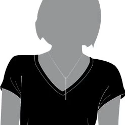 3 Inch Long Diamond Journey Necklace Ladies 14K White Gold String Pendant 0.75Ct -Fashion Accessories Shop 3 inch long diamond journey necklace ladies 14k gold string pendant 075ct 001275 bodwh