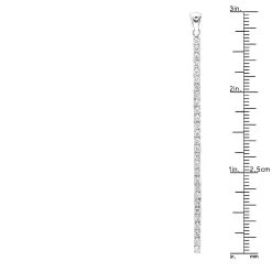 3 Inch Long Diamond Journey Necklace Ladies 14K White Gold String Pendant 0.75Ct -Fashion Accessories Shop 3 inch long diamond journey necklace ladies 14k gold string pendant 075ct 001275 rulerwh