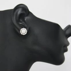 Champagne Color Diamond Earrings 0.60ct 10K Yellow Gold 5 Champagne Color Diamond Earrings 0.60ct 10K Yellow Gold -Fashion Accessories Shop champagne color diamond earrings 060ct 10k gold 3