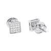 Classic Diamond Stud Earrings 0.11ct 10K White Gold