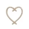 Designer 14 Karat 14K Rose Gold Diamond Heart Pendant 0.63ct -Fashion Accessories Shop designer 14 karat gold diamond heart pendant 063ct p 6243 ro