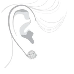 Diamond Cluster Earrings Studs 14K White Gold 1.75ct -Fashion Accessories Shop diamond cluster earrings studs 14k gold 175ct bodwh