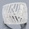Diamond Cocktail Ring For Women 14K White Gold 1.25 Carats -Fashion Accessories Shop diamond cocktail ring 125 p 38728
