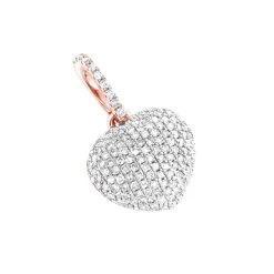 Diamond Heart Pendant 14K White Gold 0.3ct -Fashion Accessories Shop diamond heart pendant 14k 031ct p 41375 ro