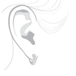 14K Gold Small Diamond Hoop Earrings Huggies 1/2ct -Fashion Accessories Shop diamond hoop earrings 14k diamond huggie earrings 47ct p 6265 bodwh