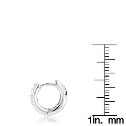 14K Gold Small Diamond Hoop Earrings Huggies 1/2ct -Fashion Accessories Shop diamond hoop earrings 14k diamond huggie earrings 47ct p 6265 rulerwh