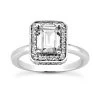 Diamond Platinum Engagement Ring 1.41ct 2.74mm