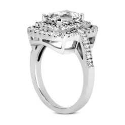Fashion Accessories Shop -Fashion Accessories Shop diamond platinum engagement ring 166ct p 35038 back white 20220420 20220426