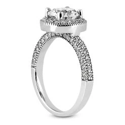Diamond Platinum Engagement Ring Mounting Set 1.10ct -Fashion Accessories Shop diamond platinum engagement ring mounting set 110ct p 29943 additional white