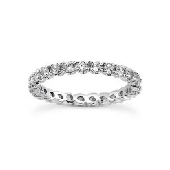Diamond Platinum Eternity Band 4.55ct