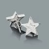Diamond Star Earrings Studs 0.11ct Sterling Silver -Fashion Accessories Shop diamond star earrings 011ct sterling silver p 47908