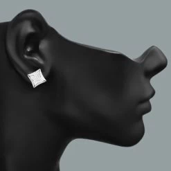 Diamond Stud Earrings In Sterling Silver 0.33ct 7 Diamond Stud Earrings In Sterling Silver 0.33ct -Fashion Accessories Shop diamond stud earrings in sterling silver 033ct p 49439bod