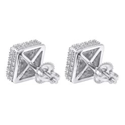 Pave Diamond Stud Earrings Under 300 - 10K White Gold Square Studs 0.33ct 17 Pave Diamond Stud Earrings Under 300 - 10K White Gold Square Studs 0.33ct -Fashion Accessories Shop diamond stud earrings under 300 10k gold studs 029ct backwh