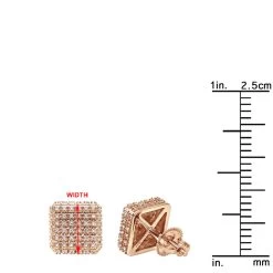 Pave Diamond Stud Earrings Under 300 - 10K White Gold Square Studs 0.33ct 25 Pave Diamond Stud Earrings Under 300 - 10K White Gold Square Studs 0.33ct -Fashion Accessories Shop diamond stud earrings under 300 10k gold studs 029ct rulerro