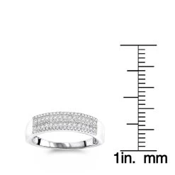 Diamond Wedding Bands 14K Yellow Gold Designer Diamond Band 0.60ct -Fashion Accessories Shop diamond wedding bands 14k designer diamond band 060ct p 6517 rulerwh