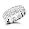 Elegant Diamond Wedding Bands By Luxurman 14K White Gold 0.85ct 2 Elegant Diamond Wedding Bands By Luxurman 14K White Gold 0.85ct -Fashion Accessories Shop elegant diamond wedding bands 14k gold 104ct wh