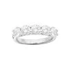 Five Stone Anniversary Rings 2 Carat Women's Diamond Band In Platinum -Fashion Accessories Shop five stone anniversary rings 2 carat womens diamond band in platinum 018094 wh