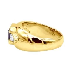 Gemstone Cocktail Rings Ladies Diamond And Amethyst Ring 18K White Gold 2.2ct -Fashion Accessories Shop gemstone cocktail rings ladies diamond and amethyst ring 18k gold 22 ct 803173 backye