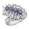 Ladies Diamond And Sapphire Ring 14K White Gold 1.90ctd 1.60cts 1 Ladies Diamond And Sapphire Ring 14K White Gold 1.90ctd 1.60cts -Fashion Accessories Shop gemstone jewelry ladies diamond and sapphire ring 14k 190ctd 160cts p 29675 white
