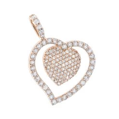 14K White Gold Designer Diamond Heart Pendant 0.9ct 10 14K White Gold Designer Diamond Heart Pendant 0.9ct -Fashion Accessories Shop heart jewelry 14k designer diamond heart pendant 117ct p 6473 ro