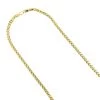 Hollow 14K Yellow Gold Franco Chain For Men & Women Round Diamond Cut 2.7mm -Fashion Accessories Shop hollow 14k gold franco chain for men women round diamond cut 27mm ye