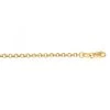 Hollow 14K Yellow Gold Rolo Chain For Men & Women 2.3mm Wide 2 Hollow 14K Yellow Gold Rolo Chain For Men & Women 2.3mm Wide -Fashion Accessories Shop hollow 14k gold rolo chain for men women 23mm wide ye