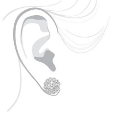 Huge 3 Carat Designer Diamond Stud Earrings For Women Cluster Flower Design 12 Huge 3 Carat Designer Diamond Stud Earrings For Women Cluster Flower Design -Fashion Accessories Shop huge 3 carat designer diamond stud earrings for women cluster flower design bodwh