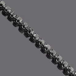 Iced Out Men's 10K Gold Black Diamond Chain 140.55 -Fashion Accessories Shop iced out jewelry mens 10k black diamond chain 14055 p 35668box