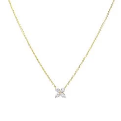 Unique Ladies 14K Rose Gold Flower Neckace With 1 Carat Marquise Cut Diamonds 10 Unique Ladies 14K Rose Gold Flower Neckace With 1 Carat Marquise Cut Diamonds -Fashion Accessories Shop jewelry unique ladies 14k gold flower neckace with 1 carat marquise cut diamonds ye